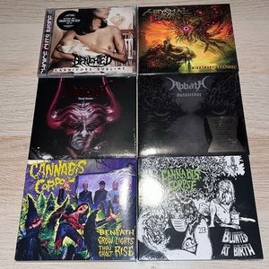 PACK 6 DISCOS 100% NEW sellados de fábrica